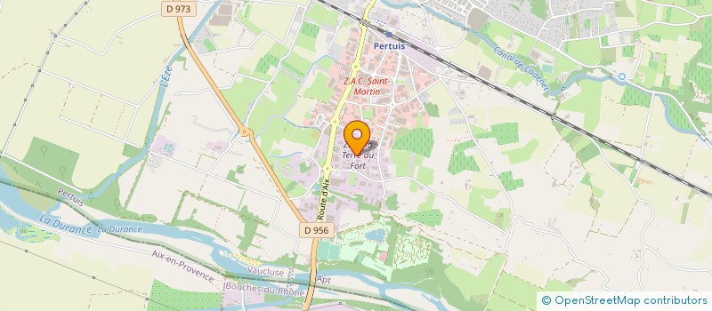 localisation de l'entreprise LA BRASSERIE INTERDITE  PERTUIS