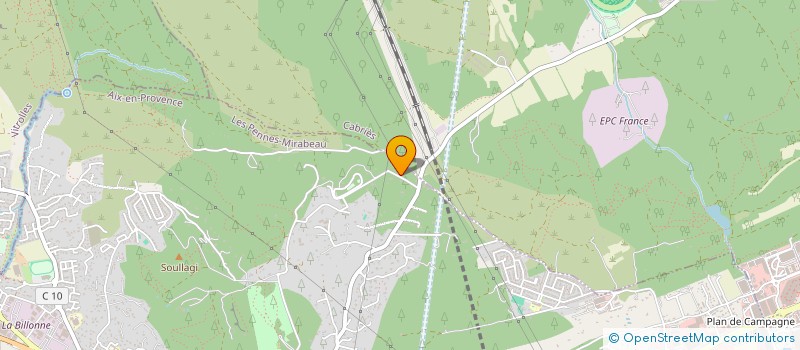 localisation de l'entreprise LA BRAVETONE à LES PENNES-MIRABEAU