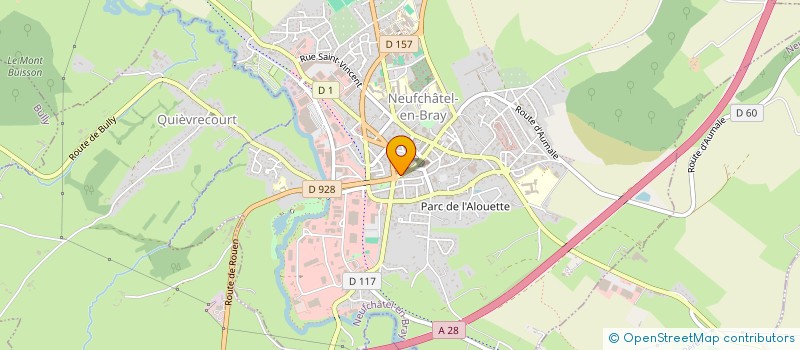 localisation de l'entreprise LA BRAYUNION  NEUFCHATEL-EN-BRAY