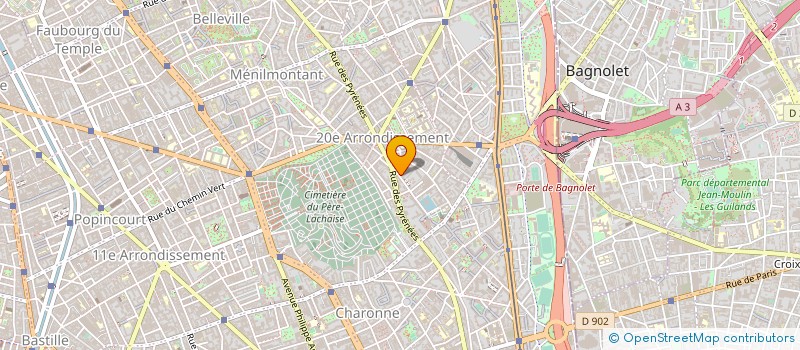 localisation de l'entreprise LA BREA PROJECTS  PARIS