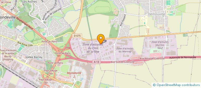 localisation de l'entreprise LA BRECHE à GIBERVILLE
