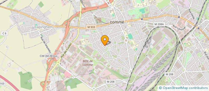 localisation de l'entreprise LA BRECHE:RECHERCHE EN BANDE DESSINEE à LILLE