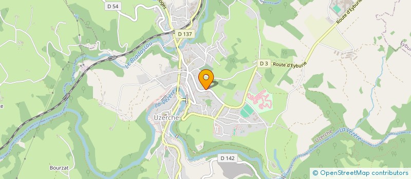 localisation de l'entreprise LA BRECHE UZERCHOISE à UZERCHE