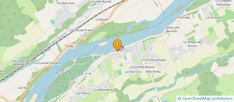 localisation de l'entreprise LA BREHEMONTAISE  BREHEMONT