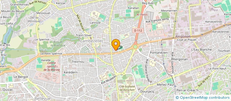 localisation de l'entreprise LA BREIZH MOBILE à BREST
