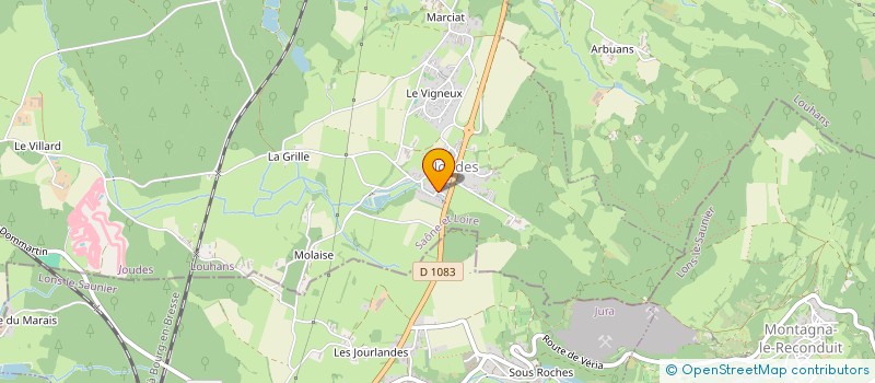 localisation de l'entreprise LA BRESSANE à VARENNES-SAINT-SAUVEUR