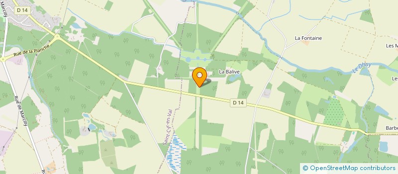 localisation de l'entreprise LA BRETACHE à SANDILLON