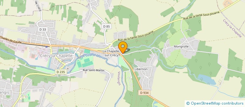 localisation de l'entreprise LA BRETONNERIE  LA HAUTE-MAISON