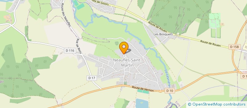 localisation de l'entreprise LA BRETONNIERE  NEAUFLES-SAINT-MARTIN