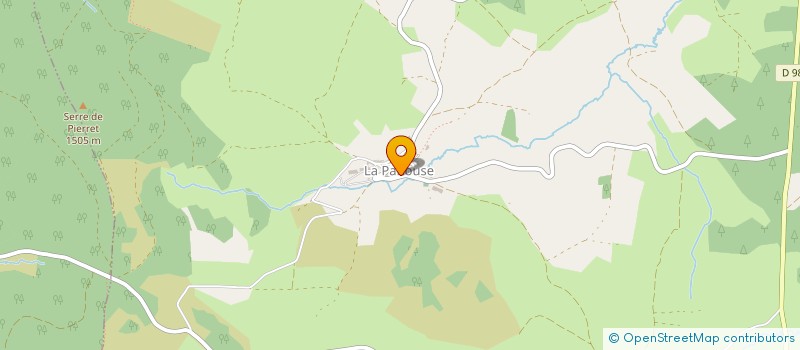 localisation de l'entreprise LA BRETTE  BEL-AIR-VAL-D'ANCE