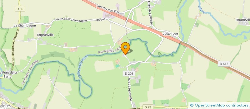 localisation de l'entreprise LA BRICQUEVILLOISE  BRICQUEVILLE