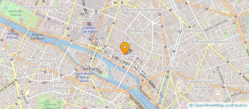 localisation de l'entreprise LA BRIGADE  PARIS