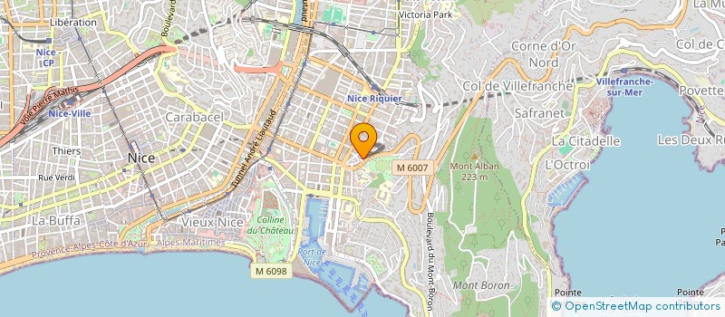 localisation de l'entreprise LA BRIGADE à NICE