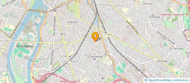 localisation de l'entreprise LA BRIGADE D'IMPROVISATION TOULOUSAINE  TOULOUSE