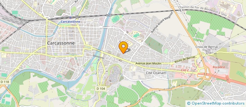 localisation de l'entreprise LA BRIGADE DU TERROIR  CARCASSONNE