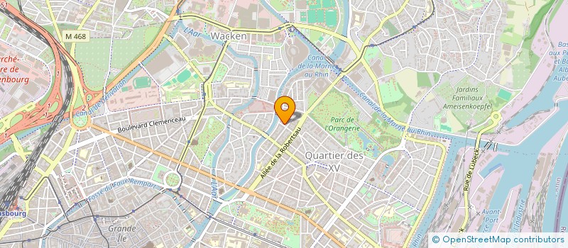 localisation de l'entreprise LA BRIGADE PROPRETE à STRASBOURG
