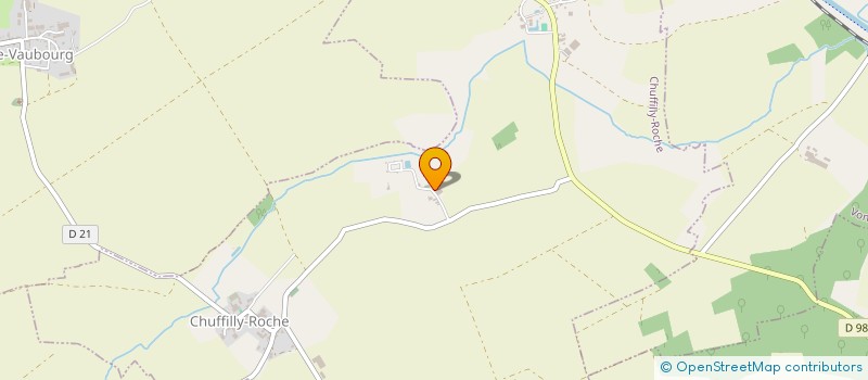 localisation de l'entreprise LA BRIGADE VERTE DE LA VALLEE DE L'AISNE  CHUFFILLY-ROCHE