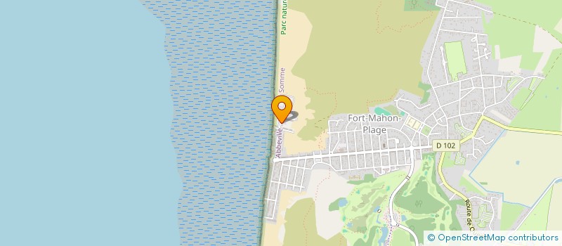 localisation de l'entreprise LA BRIGANTINE 3  FORT-MAHON-PLAGE