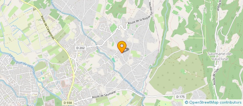 localisation de l'entreprise LA BRIGNANE  L'ISLE-SUR-LA-SORGUE