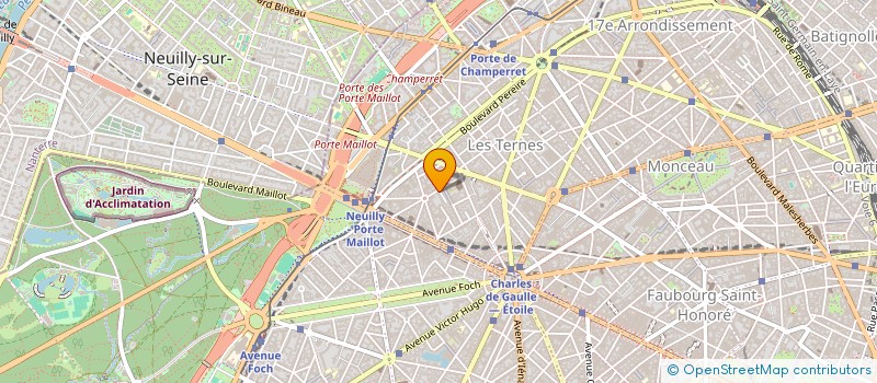 localisation de l'entreprise LA BRILLANCE  PARIS