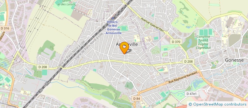 localisation de l'entreprise LA  BRIOCHE D'ARNOUVILLE  ARNOUVILLE