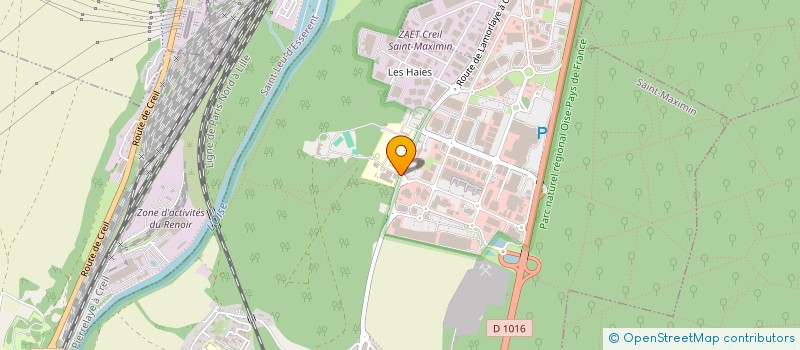 localisation de l'entreprise LA BRIOCHE PICARDE  SAINT-MAXIMIN