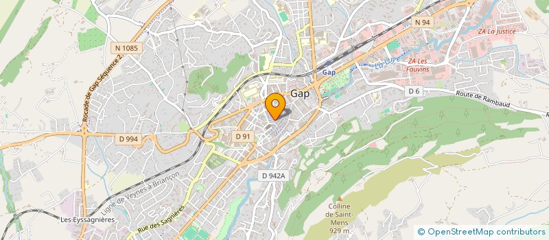 localisation de l'entreprise LA BRIOCHERIE à GAP