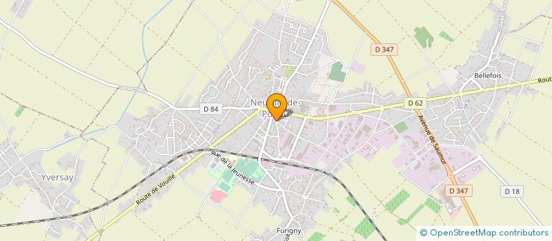 localisation de l'entreprise LA BRIOLE  NEUVILLE-DE-POITOU