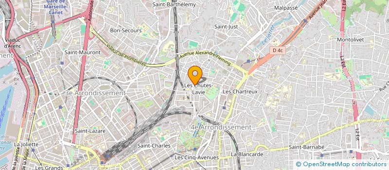localisation de l'entreprise LA BRIQUE à MARSEILLE