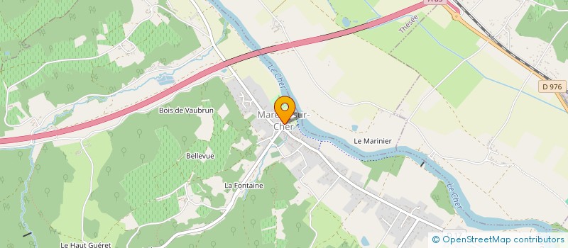 localisation de l'entreprise LA BRIQUE  SAINT-AIGNAN