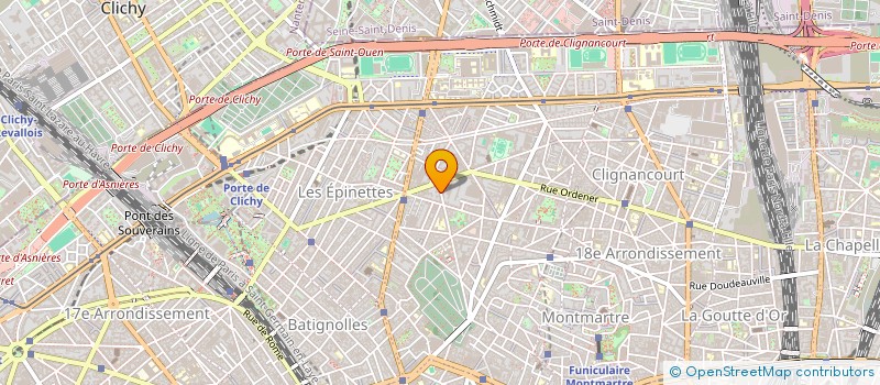 localisation de l'entreprise LA BRIQUE FILMS  PARIS