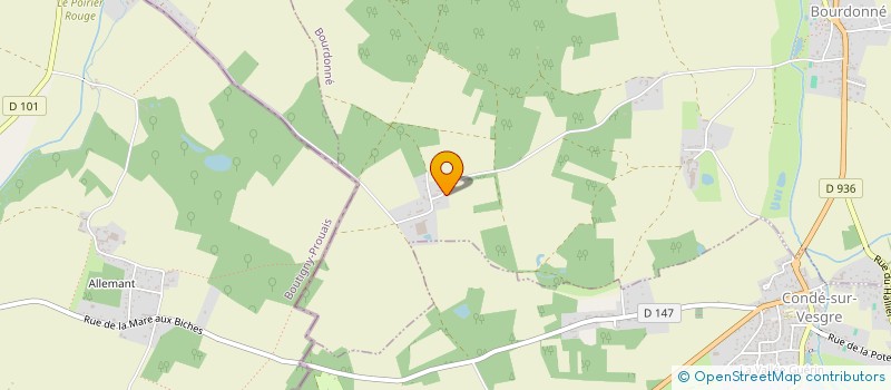 localisation de l'entreprise LA BRIQUETERIE  BOURDONNE