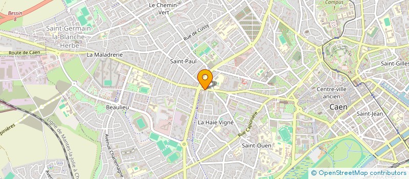 localisation de l'entreprise LA BRISE DE BLE à CAEN