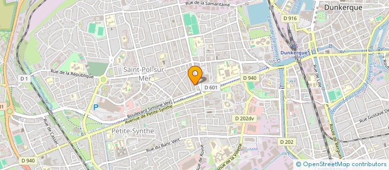 localisation de l'entreprise LA BROCANTE DE CAMILLE à DUNKERQUE