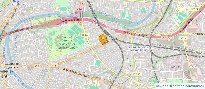 localisation de l'entreprise LA BROCANTE DE CHAMPIGNY à CHAMPIGNY-SUR-MARNE