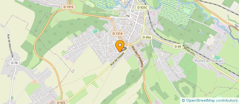 localisation de l'entreprise LA BROCANTE DE FLOCQUES à FLOCQUES