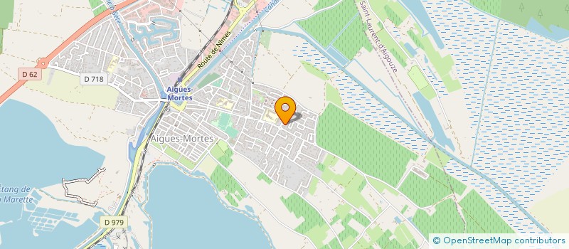 localisation de l'entreprise LA BROCANTERIE à AIGUES-MORTES