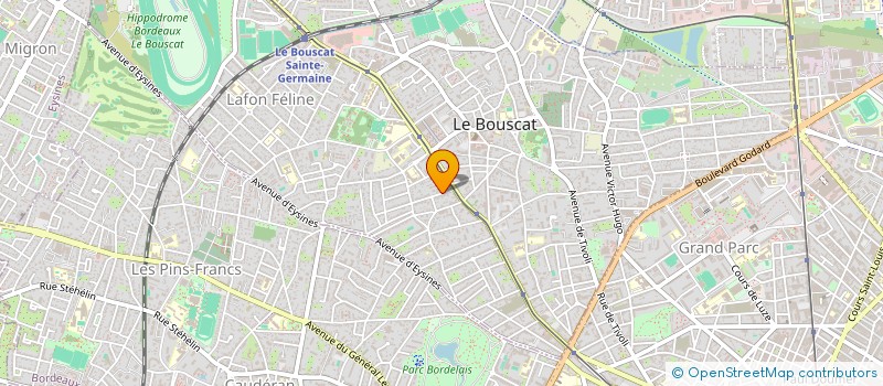 localisation de l'entreprise LA BROCHE  BORDEAUX