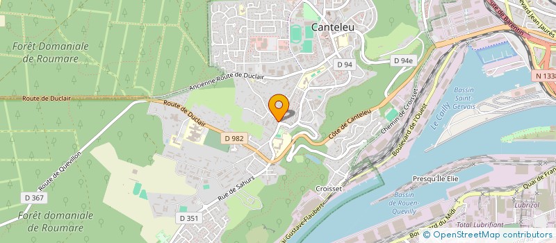 localisation de l'entreprise LA BROCHE EN FOLIE à CANTELEU