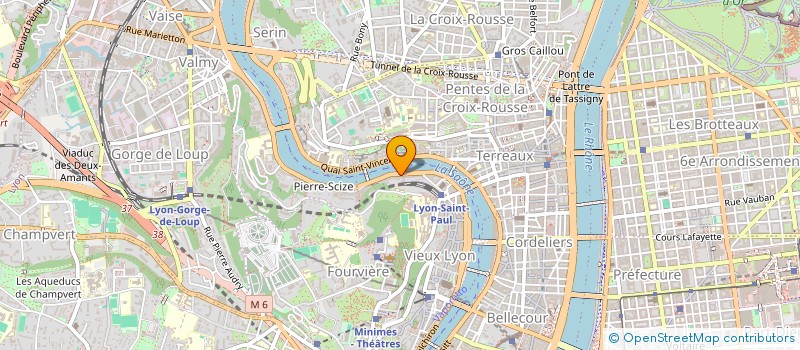 localisation de l'entreprise LA BROCHETTE LYONNAISE à LYON