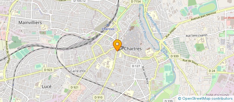 localisation de l'entreprise LA BROUSSE à CHARTRES