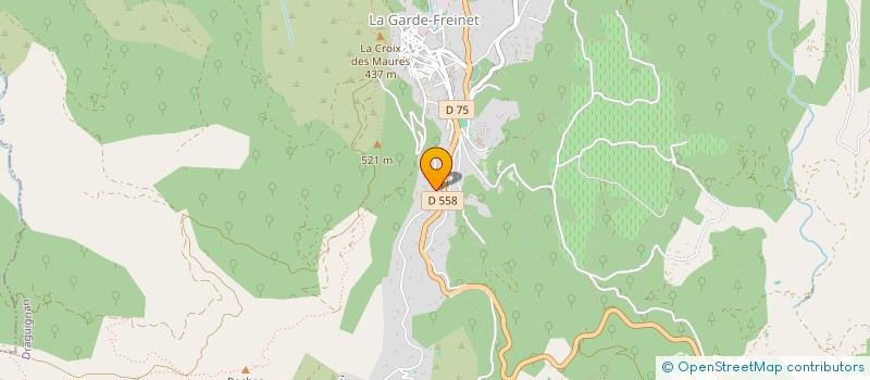 localisation de l'entreprise LA BRUISSIERE à LA GARDE-FREINET