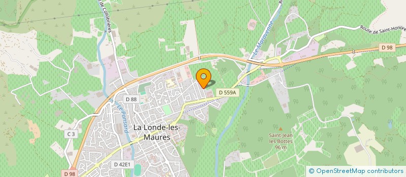 localisation de l'entreprise LA BRULADE à LA LONDE LES MAURES