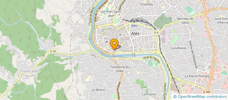 localisation de l'entreprise LA BRULERIE  ALES