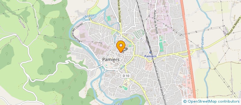 localisation de l'entreprise LA BRULERIE APPAMEENNE à PAMIERS