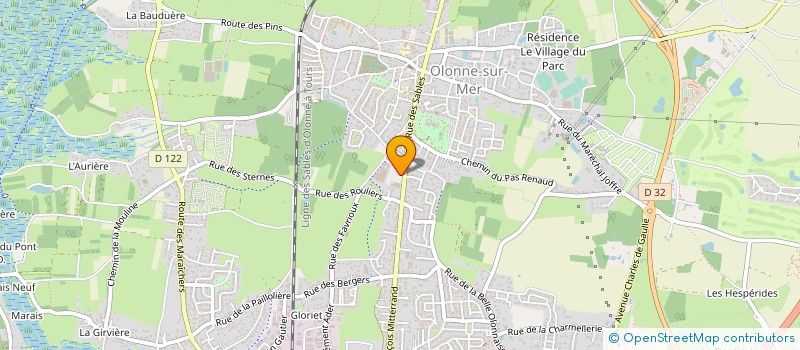 localisation de l'entreprise LA BRULERIE DES OLONNES à LES SABLES D'OLONNE