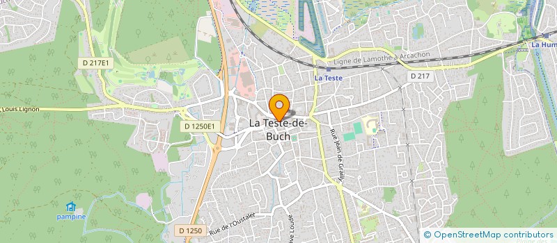 localisation de l'entreprise LA BRULERIE DU BASSIN à LA TESTE-DE-BUCH