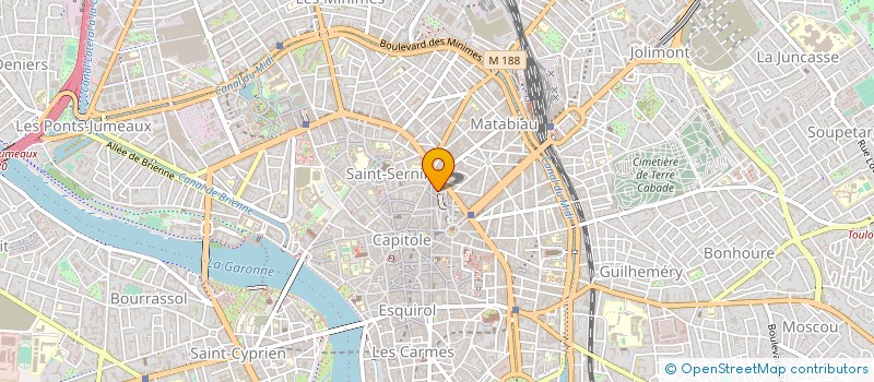 localisation de l'entreprise LA BRULERIE VICTOR HUGO CAFE à TOULOUSE