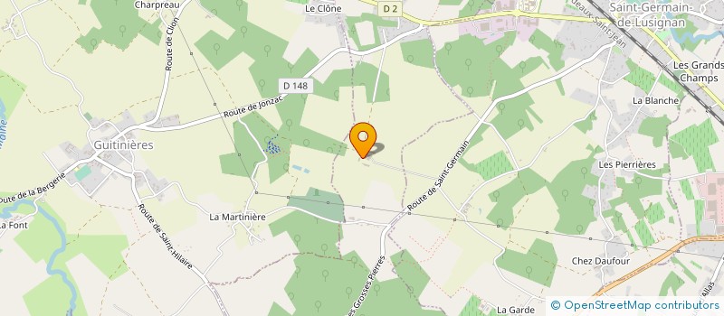 localisation de l'entreprise LA BRULYSIENNE  SAINT-HILAIRE-DU-BOIS