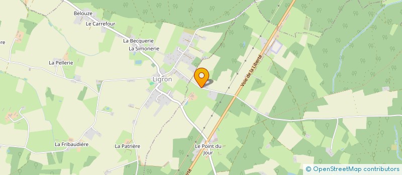 localisation de l'entreprise LA BRUNERIE  REQUEIL